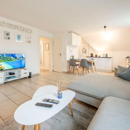 MeerDesign 75qm helle 3 Zi. direkt in der Altstadt Ladenburg Exterior foto