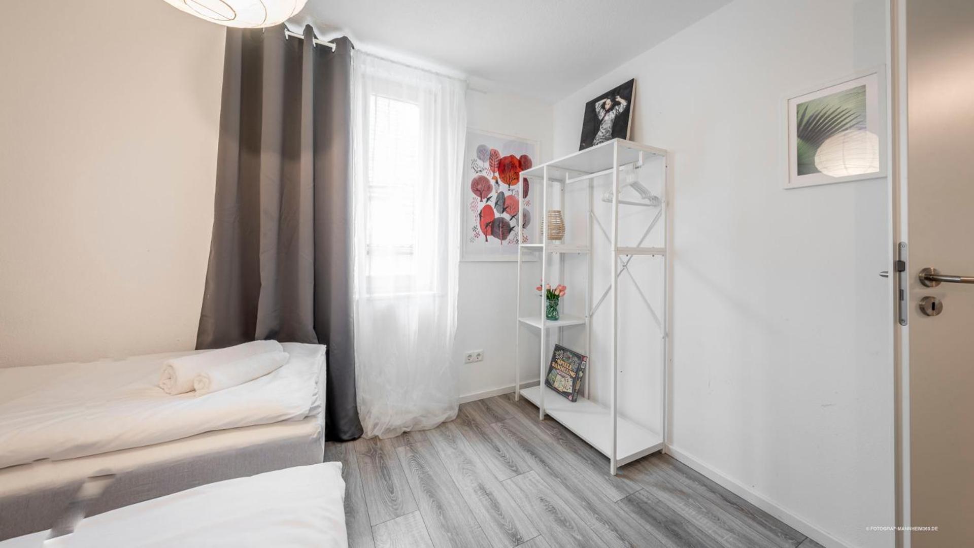 MeerDesign 75qm helle 3 Zi. direkt in der Altstadt Ladenburg Exterior foto
