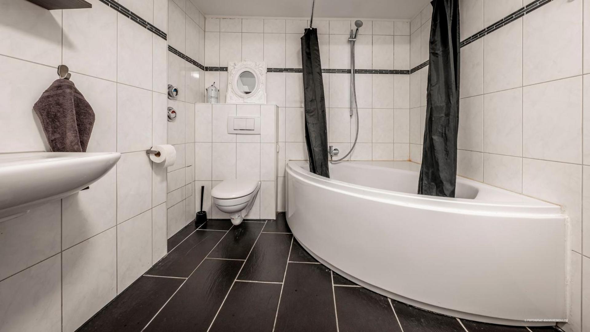 MeerDesign 75qm helle 3 Zi. direkt in der Altstadt Ladenburg Exterior foto